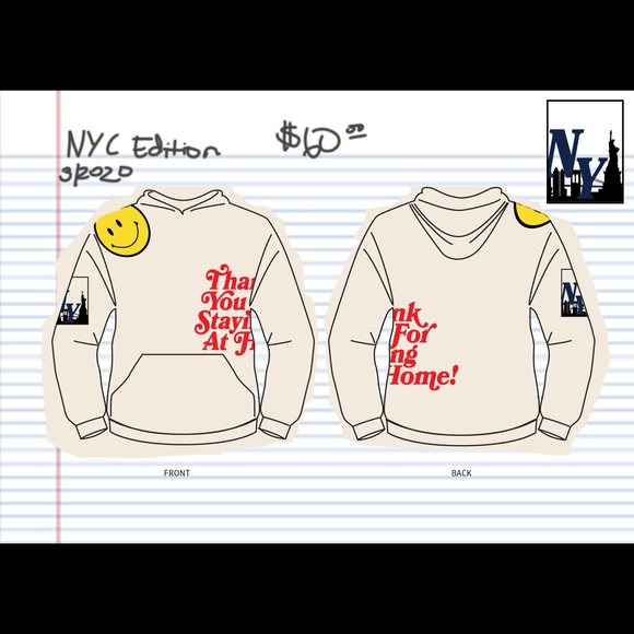 Thank You hoodie - Patch - Picture 4 of 5